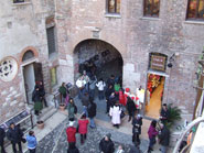 Cortile della casa di Giulietta